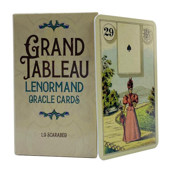 Grand Tableau Lenormand Oracle Cards Tarot Family Party Board G