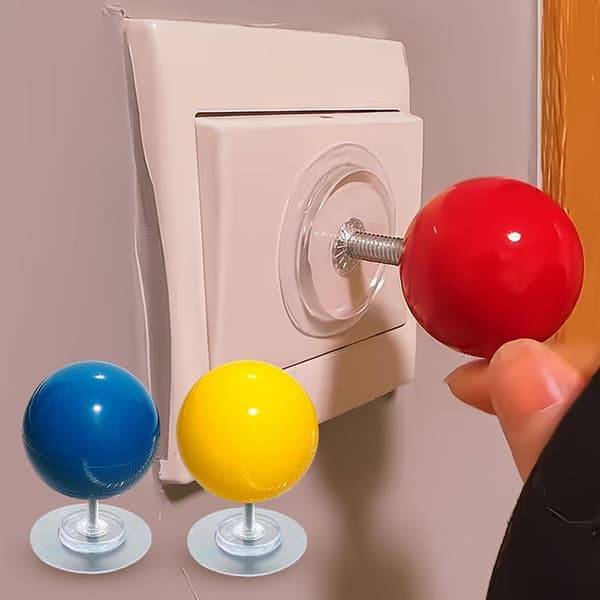 Joystick Ball Switch-klistremerke Kuleformet lysbryterforlenger A2