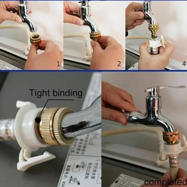 1/2/5PCS Universal Han Kitchen Adapterit Messinkihana Hana Liitäntä 1PCS