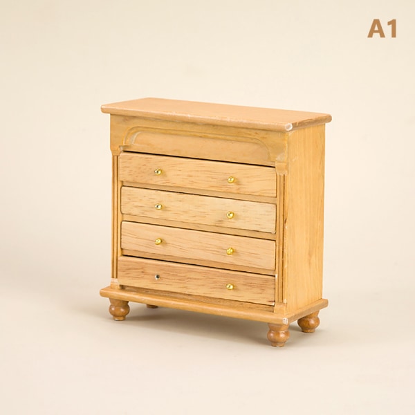1/12 Dukkehus Skap Modell Mini Skjenk Dukkehus Møbler A2