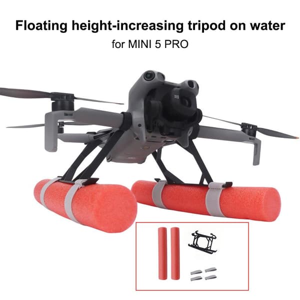1 sæt landingsstel flydeskøjte til DJI MINI 5 PRO vandforhøjet 01