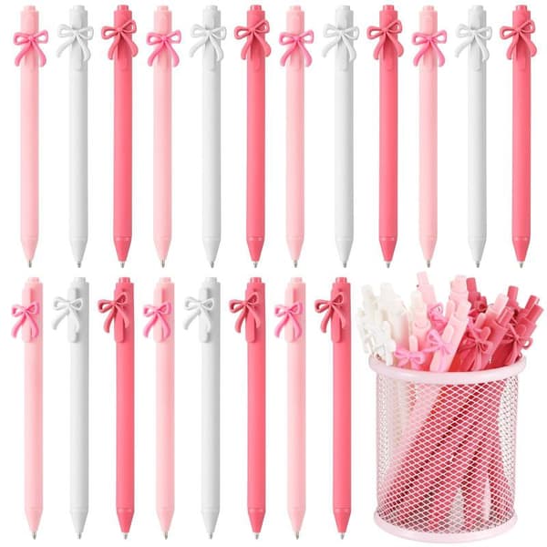 5 STK Rosa Svart e Sommerfugl Penn Feiring Festgave Ba A3