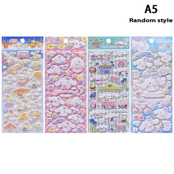Sanrio 3D Cartoon Foam Stickers Kulomi Sticker Lila Kids Gir A5