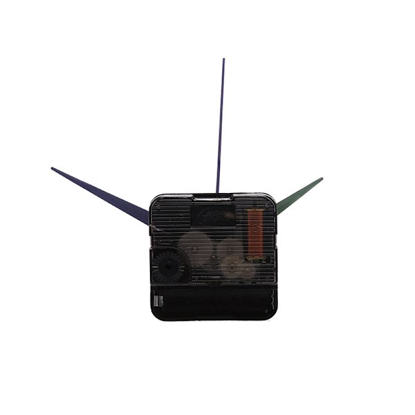 1kpl DIY Quartz Black Seinäkellon liikemekanismin korjausosa