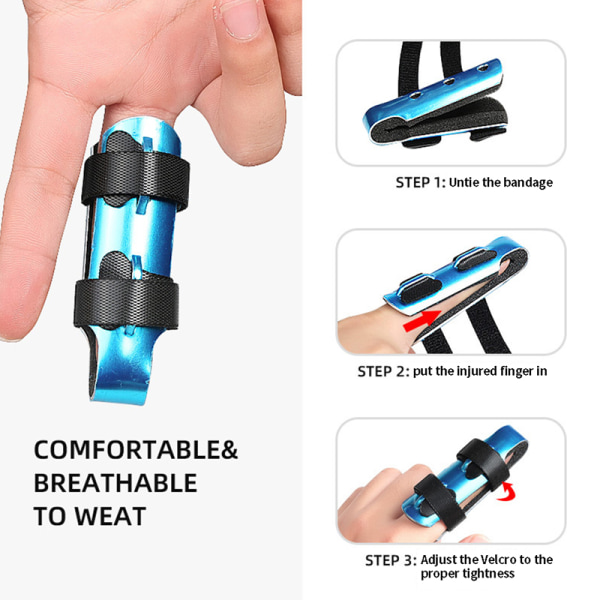 Mallet Aluminium Skum Support Finger Splint Broken Finger Immob M