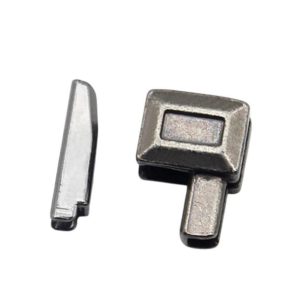10 STK Sett Premium Metall Glidelåshoder Slitesterk Glatt DIY Klær A23