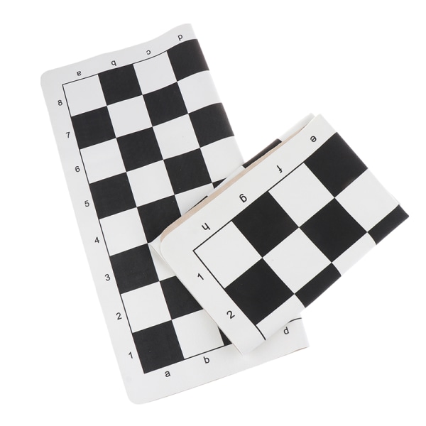 PU Läder Soft Tournament Schackbräde för barns utbildning 51X51CM
