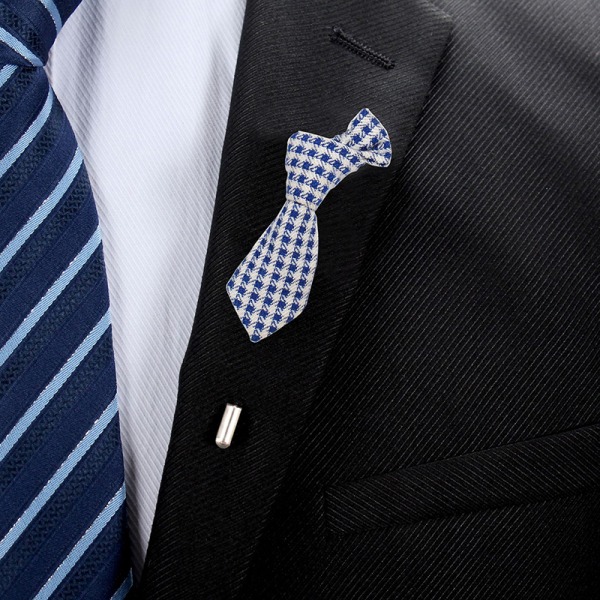 Mini Tie Broche Pin For Groomsman Bryllupssmykker Tilbehør S D