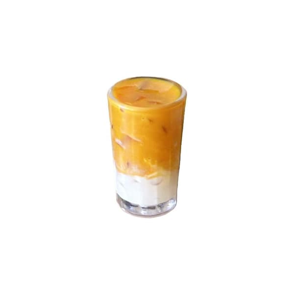 2 stk. e Miniature Dukkehus Mini Smør Latte Kaffekop Mini Drikke