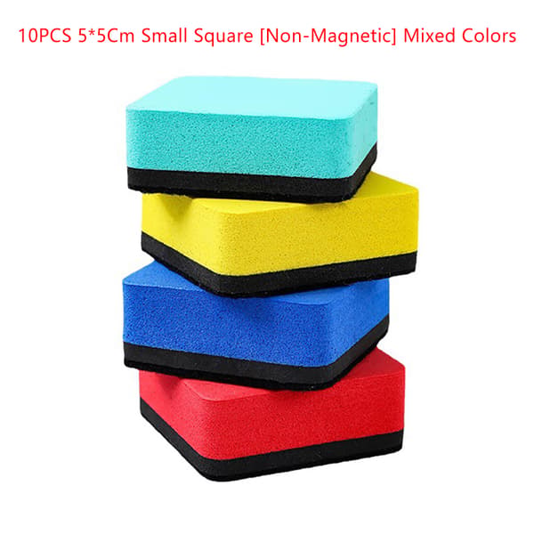 10 st EVA Whiteboard Suddgummi Kontorsmaterial Tvåfärgad Magnetisk A2
