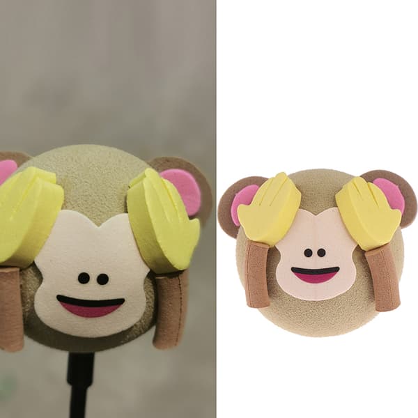 1Pc e monkey bil suv antenne penn topper antenne EVA ball dekor t
