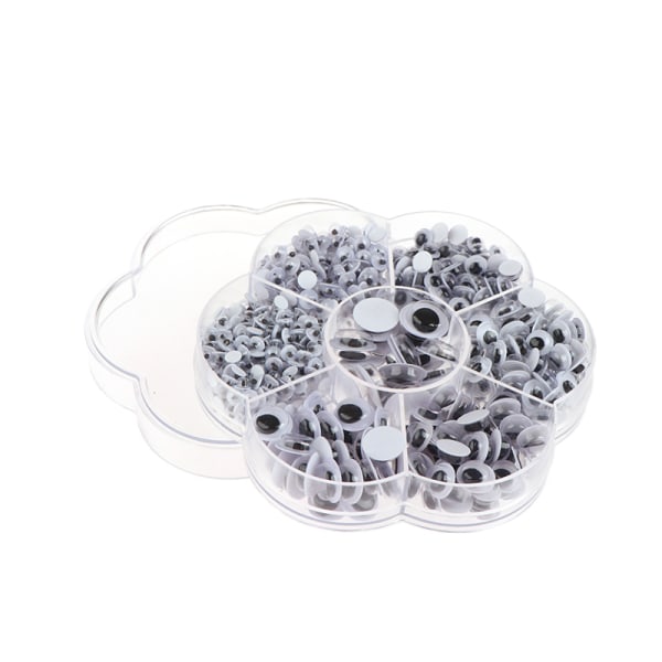 700 kpl Mixed 4/5/6/7/8/10/12mm Itseliimautuva Moving Eyes Googly