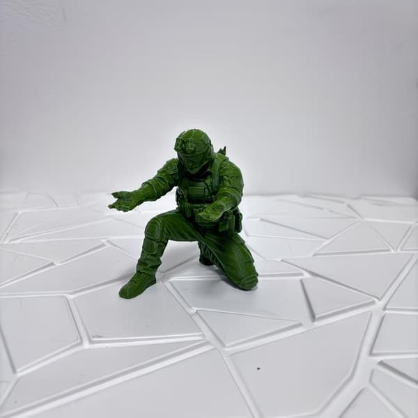 3D-printet kul skrivebordsorganisator penneholder multifunksjonell P Green