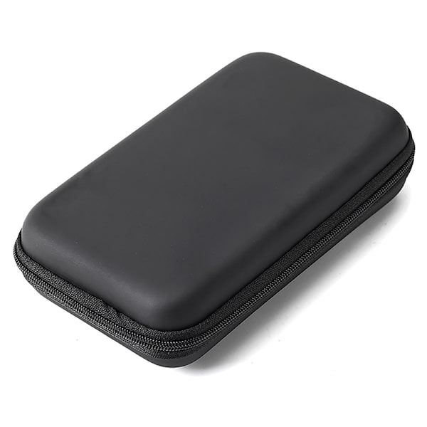 Elektronik organizer hårt bärbart Power Bank- case proo Black2