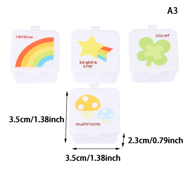 Sarjakuva kastikepullo Mini Bento Box Animal Friend Soijakastike Box A3