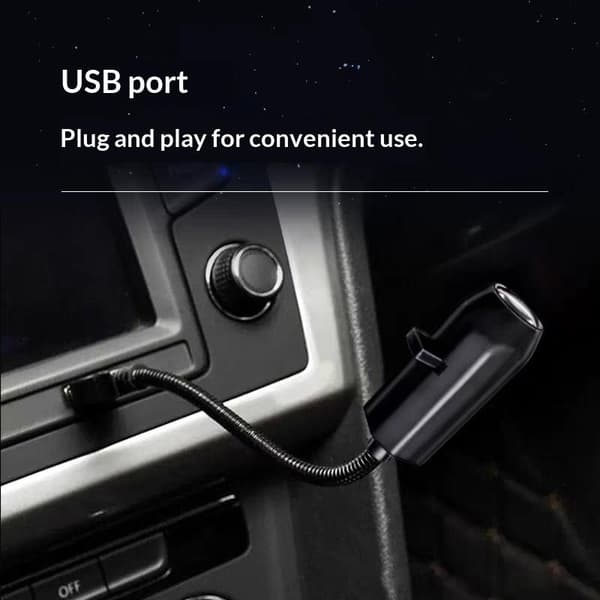 1 stk USB-projektorlys Halloween Månelampe Roterbare scener P A6