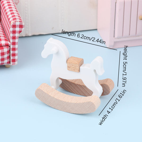 1/12 Dukkehus Mini Møbler Dukkehus Baby Soveværelse Dekoration A4