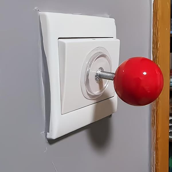 Joystick Ball Switch-klistremerke Kuleformet lysbryterforlenger A4