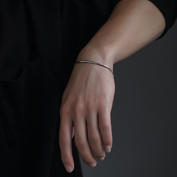 Pariskunta Rannekoru Pariskunta Snake Bone Rannekoru Niche Yksinkertainen lahja Fo For man