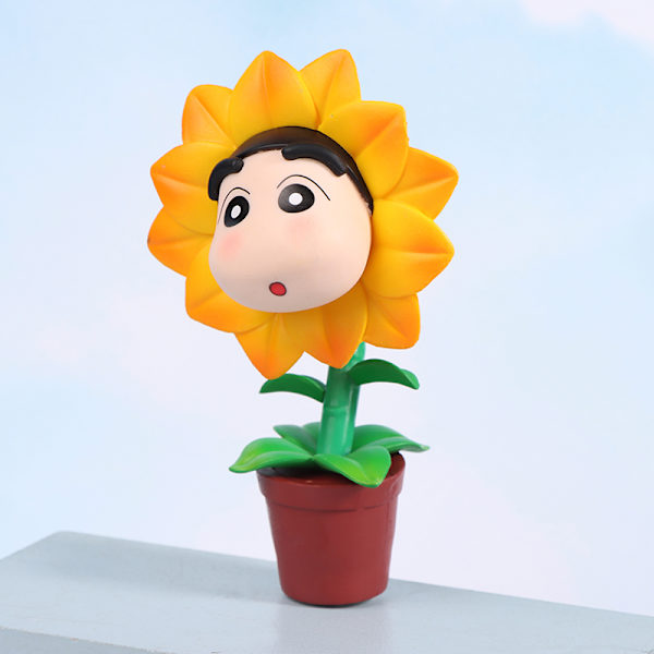 Crayon Shin-Chan Kasukabe Flower Shop Shinnosuke Sunflower Mode