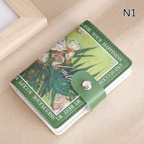Kortpladser Kredit Bank ID Kort Holder Taske Organizer Badge Card 1