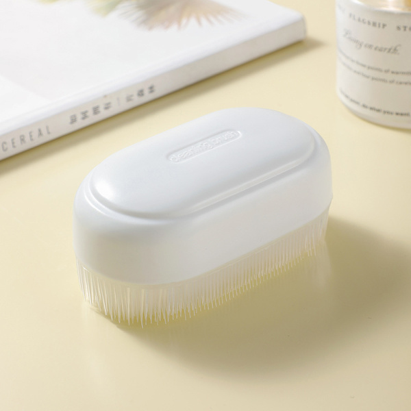 Klær Skrubbebørste Multifunksjonell myk pelssko Brush Cl White