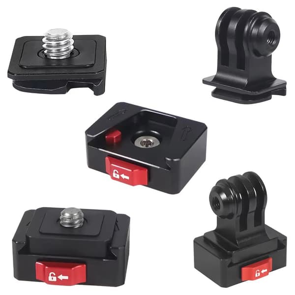 Mini Monitor Monteringsplade Quick Release Klemme Hurtig Skift Installation A3
