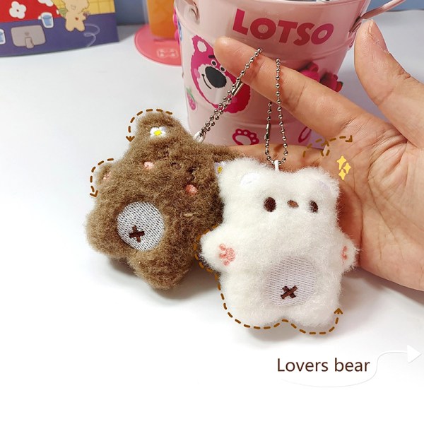 e Squeaking Bear Pehmoleluavaimenperä Sarjakuvanukkeriipusavain R White