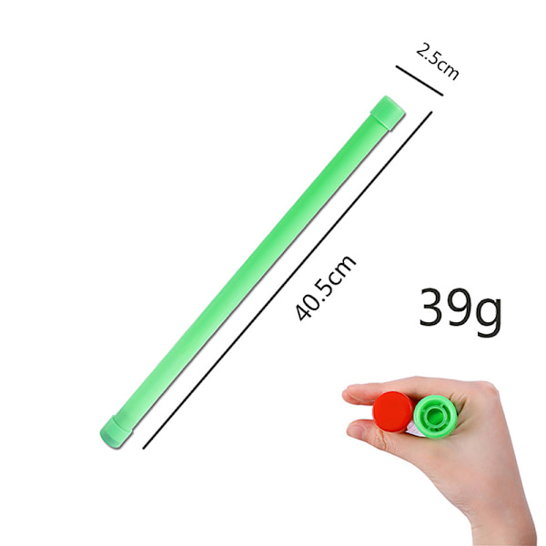 1 stk Shake prutte Tube Groan Tube Tricky Prank Funny Noise Make Green