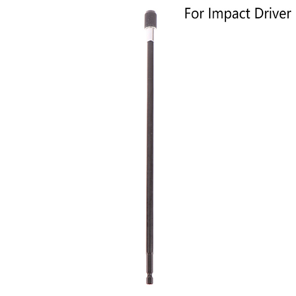 Borrbitsförlängningsstav Magnetisk borr Hex Quick Release Bit fo Black