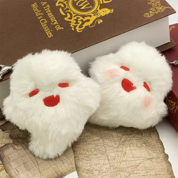 e Doll Anime Avaimenperä Hu Tao Ghost Kawaii Pehmotäytetty sarjakuva