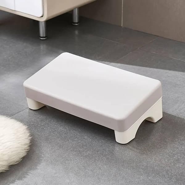 Ergonominen jalkatuki white