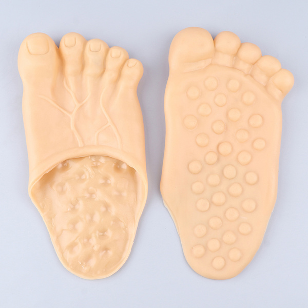 Funny Slipper Miesten Naisten Unisex Creatire Toe Kengät Hullut Five-F