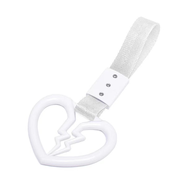 e Broken Heart Formed Car Anti-Static Strap Dekorativ Varning A3