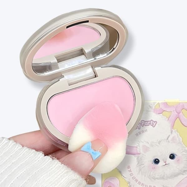 5 stk Meow Dream Diary Cloudy Puff Set Box Sminkefiksering Conceal