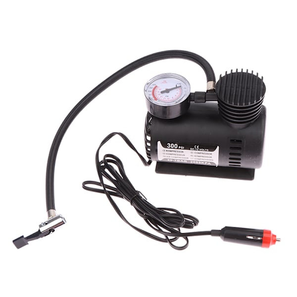 300 PSI 12V digital dekkpumpe Bil bildekk Bilkomprimering