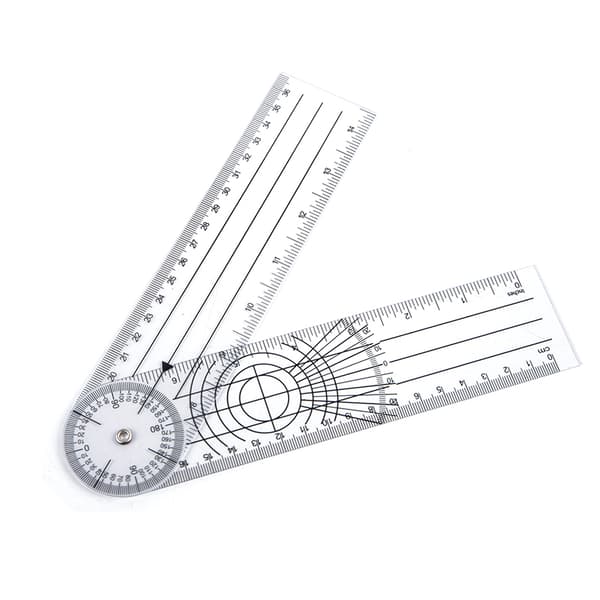 0-140 mm 360 graders goniometer vinkel Spinal vinkellineal