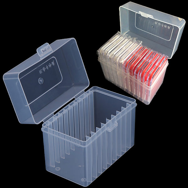 1 Stk Plast Hvit Kapasitet Mynt Oppbevaringsboks Holder Plate For PCC