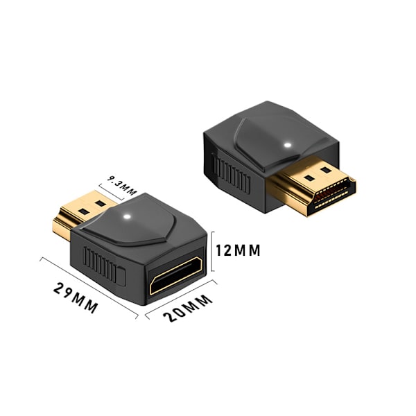 MINI HDMI-HDMI-sovitinmuunnin Videosoitin HD 1080P 2K 4K A1