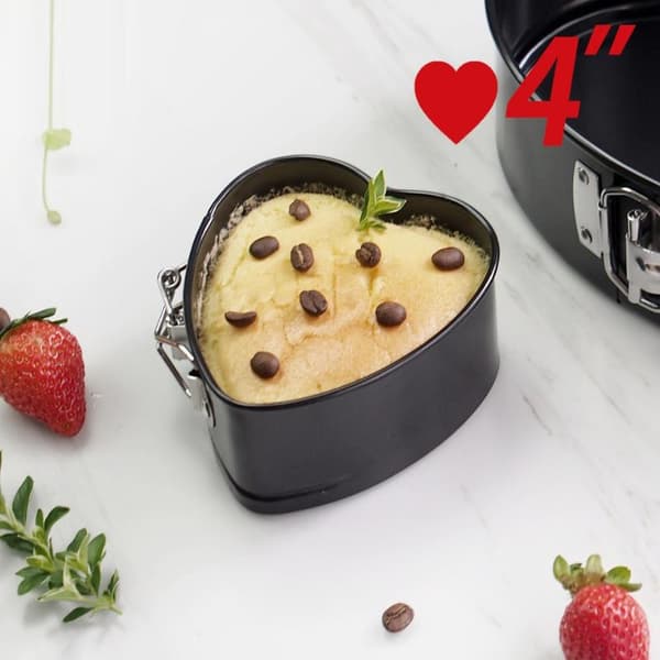 Non-Stick Rund Springformpanne Med Avtakbar Bunn For Baking A