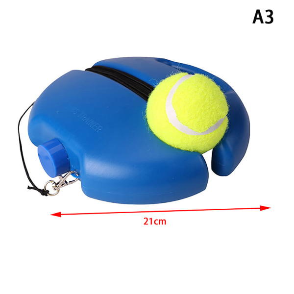 Heavy Duty Tennis Training Aids Base Med Elastisk Rope Ball Spa A3