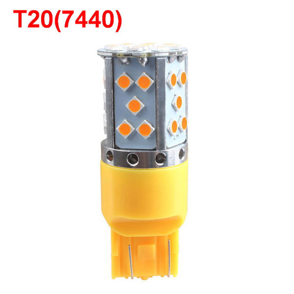 1156 7440 t20 3030 35smd pære canbus w21w led lampe bil turn sig T20(7440)