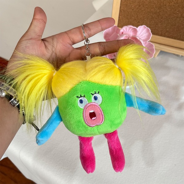Dopamiininukke Funny Doll Pehmolelu Rag Doll ja Super Soft Access Yellow