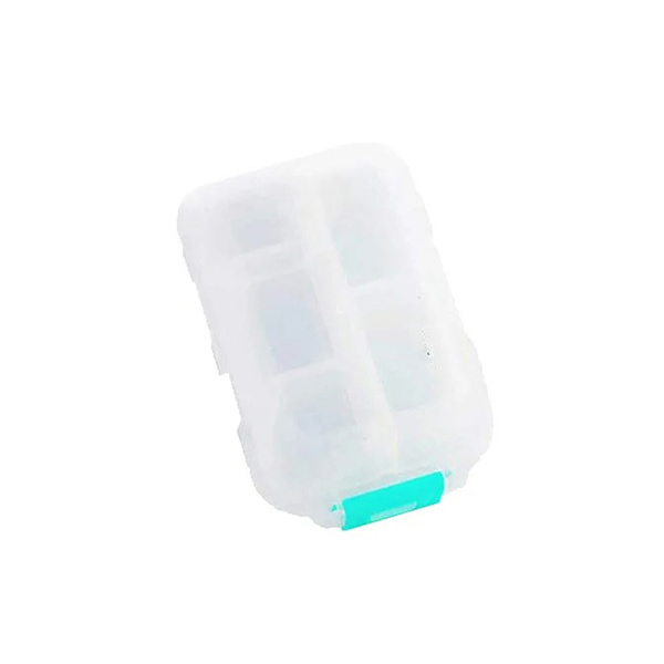 Resepiller Organizer Fuktsäker piller Box för Pocket Handväska White