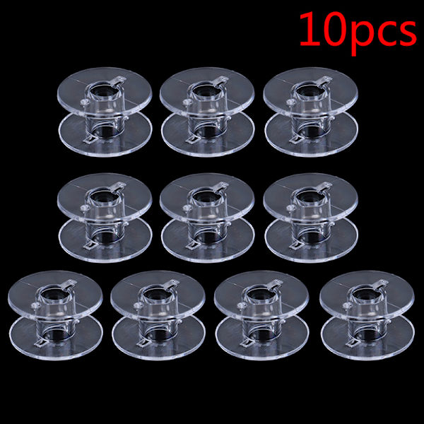 10/50 stk. Plastspoler Syspoler for trådspoler P10