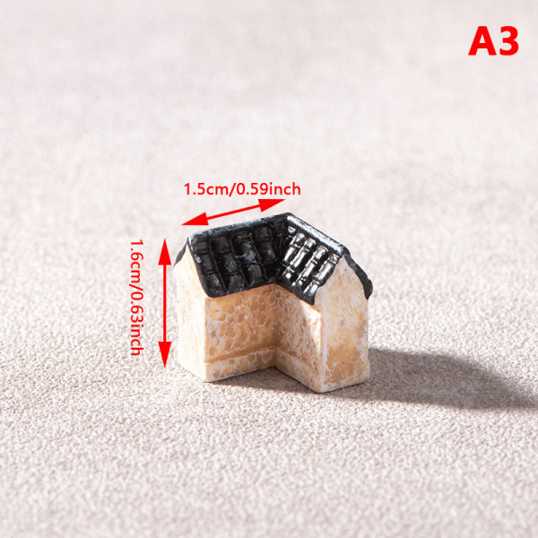 Miniatyyri keijupuutarha Tee-se-itse hartsiminitalo, hahmoruukku Ornam A1