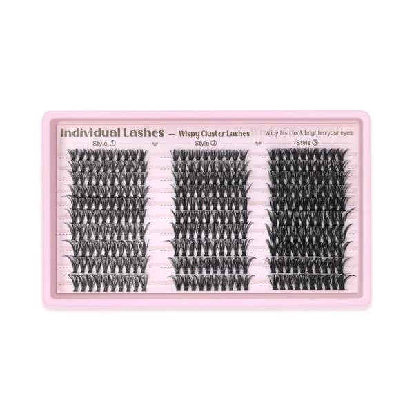 Individuelt Eyelash Extension Cluster Lash Kit D Curl Lash Clust