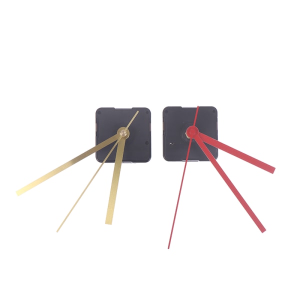 Silent Clock Viser Quartz Vegg Clock Mechanism Movement red and black