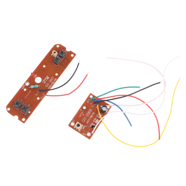 4CH RC Car Remote Control 27MHz Circuit PCB Sender og Rec