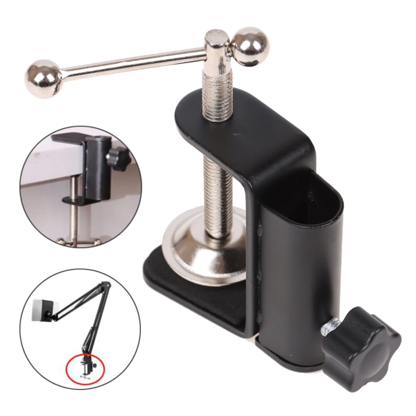 Cantilever Bracket Clamp Holder Skrivebordslampe Clip Fittings Base